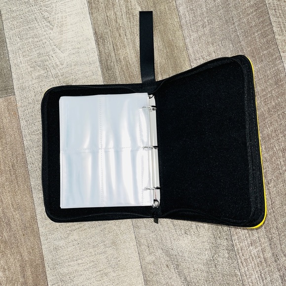 pokemon Card Game Case Binder Holder Holds Up to 400 Cards 50 pages poke ball - Picture 6 of 7